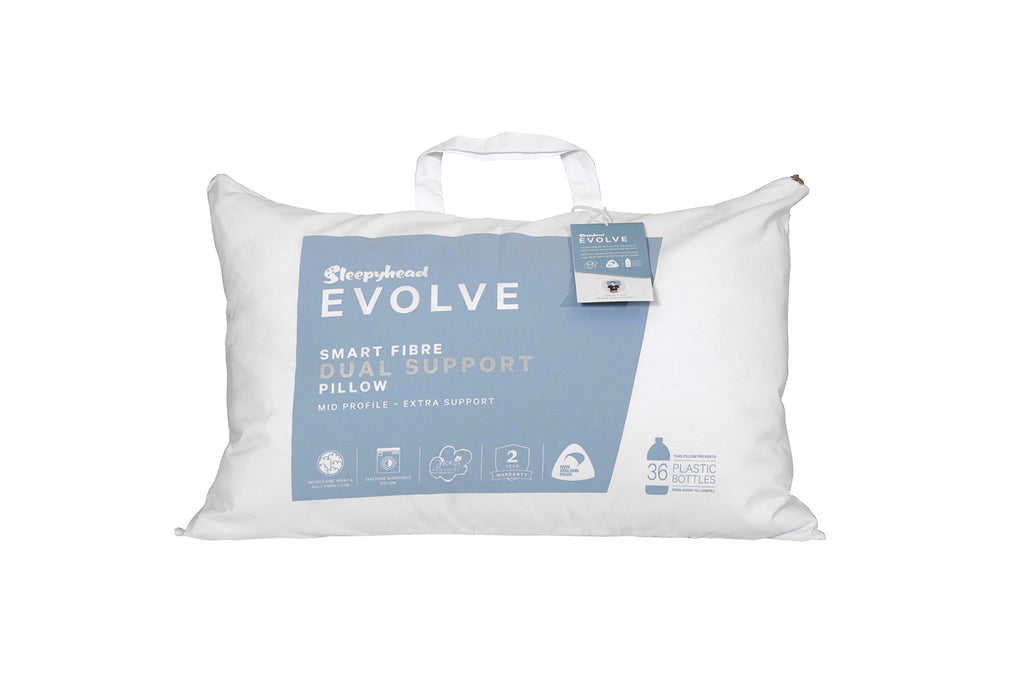 Evolve Smart Fibre Dual Support Pillow