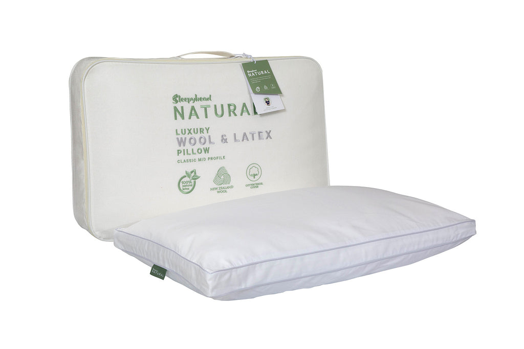 Natural Luxury Wool & Latex Pillow