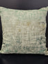 Vintage Multi Green/Gold Cushion