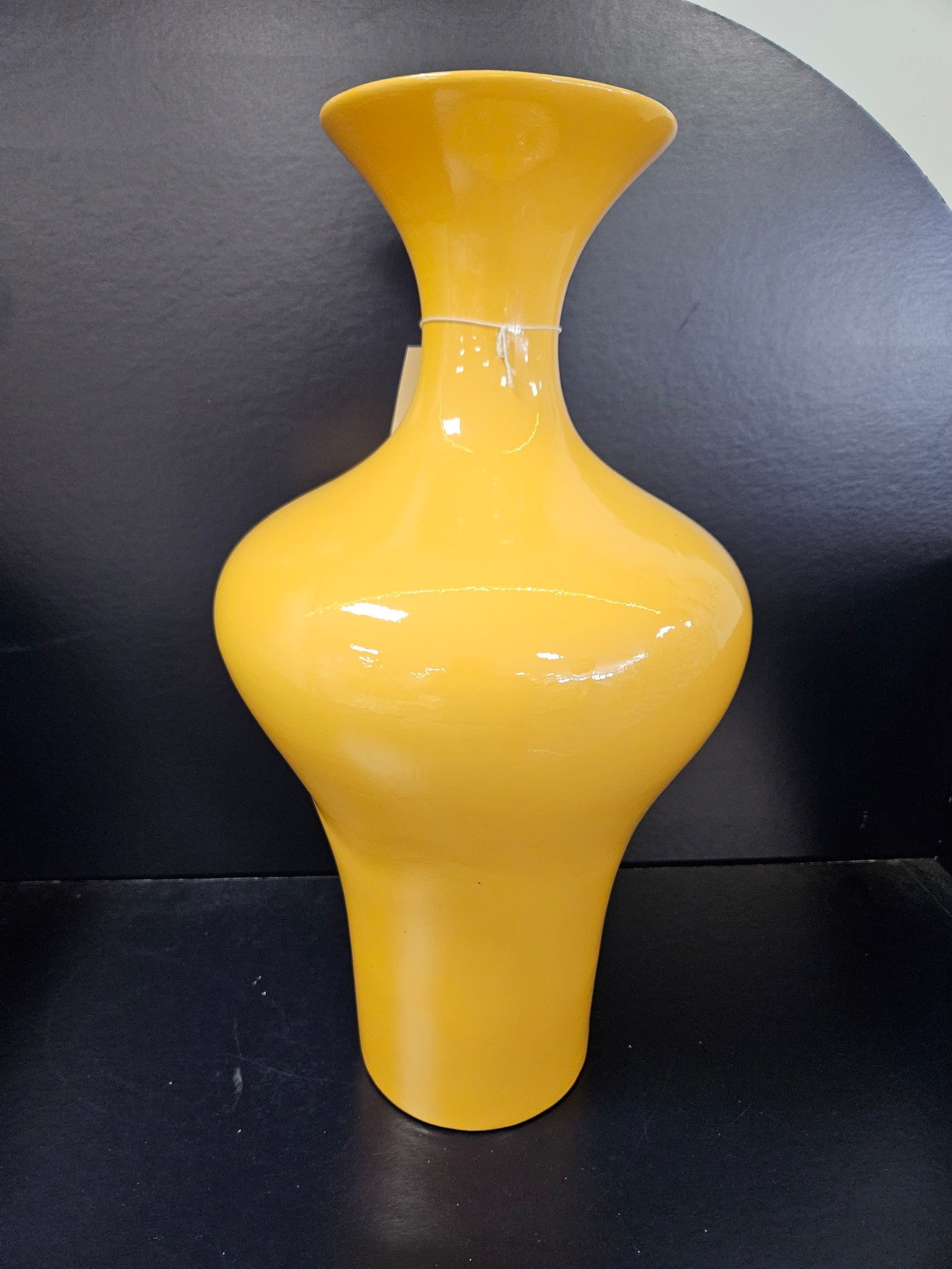 Kinsley  Vase - Mustard - 48.5cm