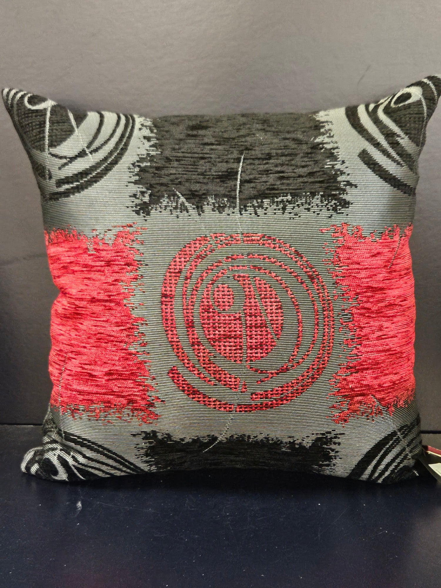 Abstract Red Cushion