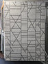 Courtyard Copenhagen - Charcoal - 160 x 230