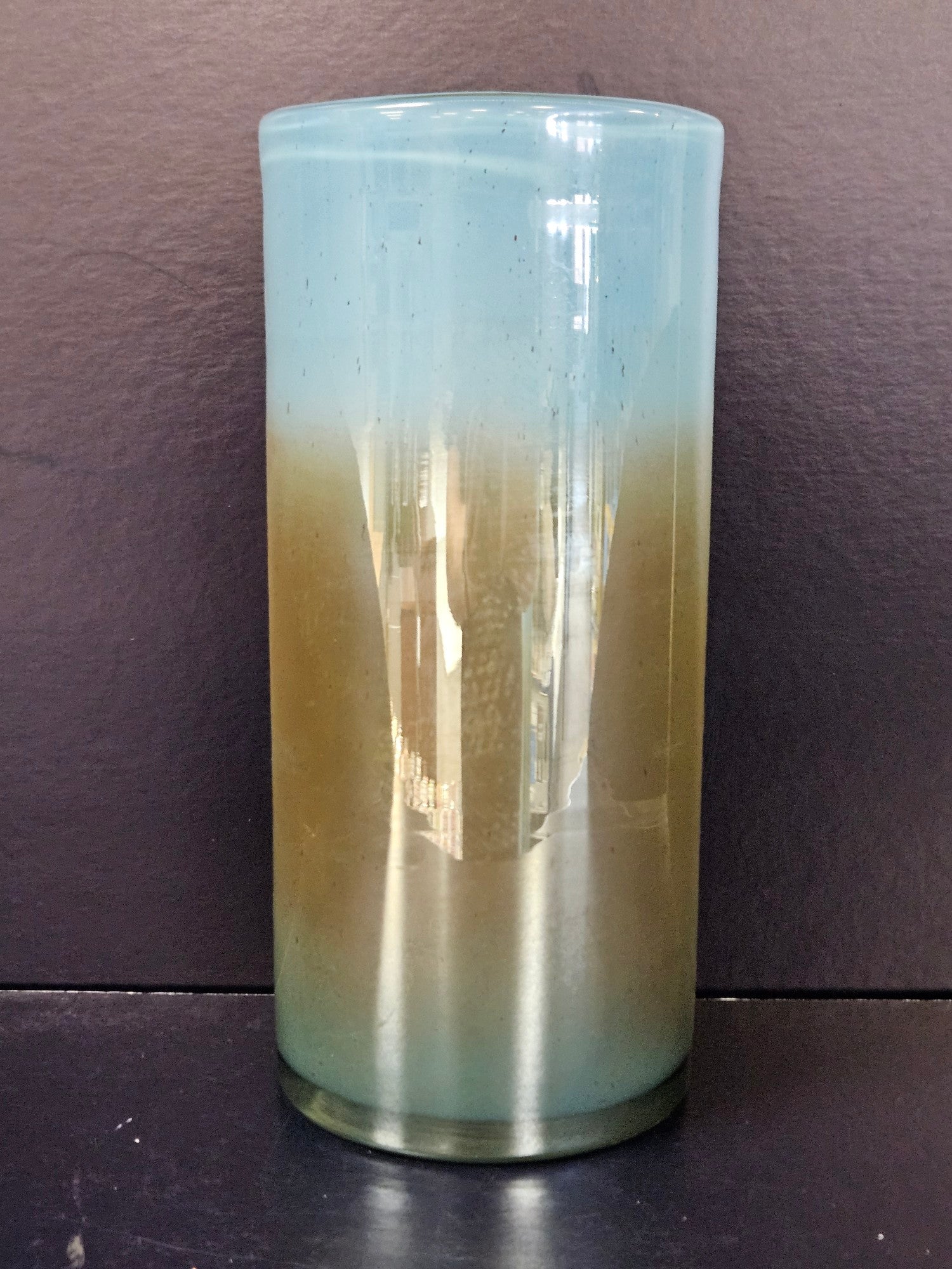 Maddison Vase - Blue/Lustre - 31.5cm