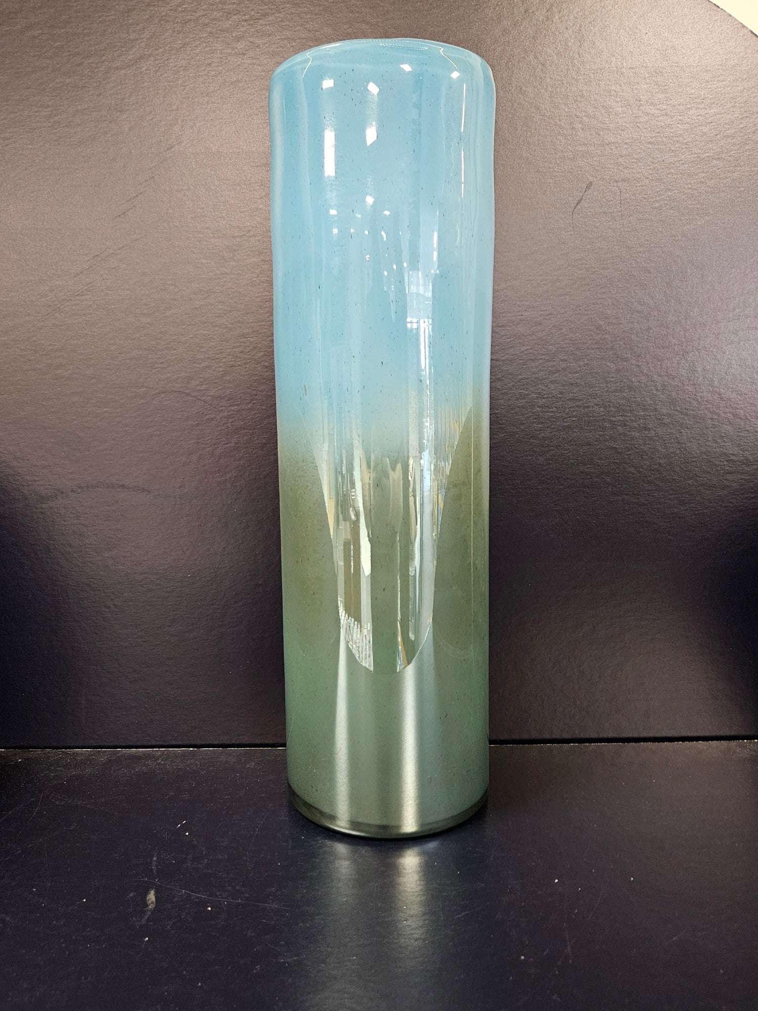 Maddison Vase - Blue/Lustre - 45.5cm
