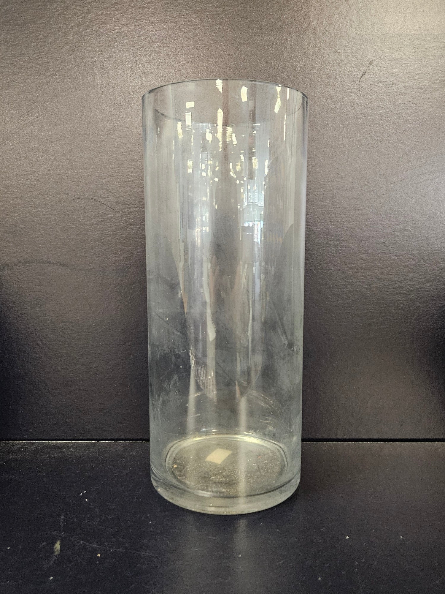 Glass Vase - Cylinder - 35cm