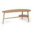 Oslo Coffee Table - Shaped with Shelf