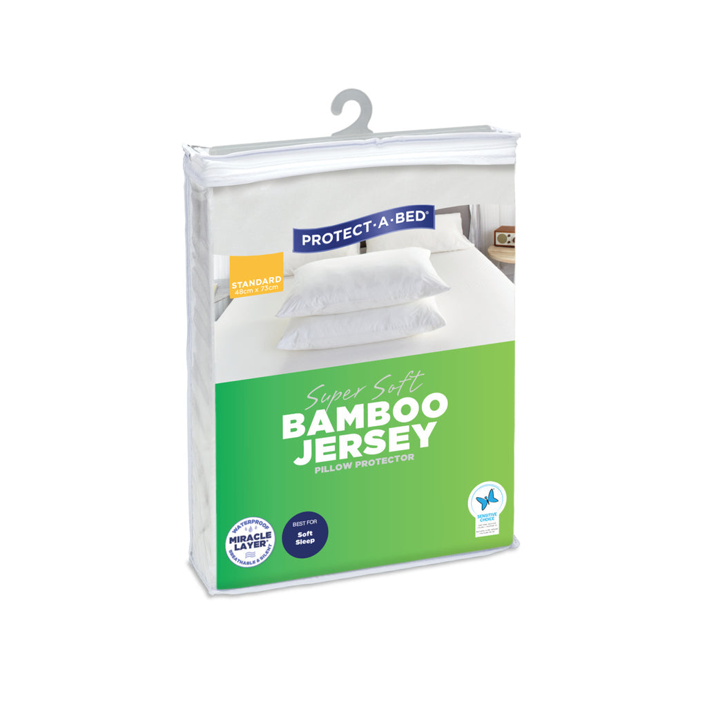 Bamboo Jersey Pillow Protector