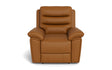 Derby Power Recliner - Milan Tan Leather