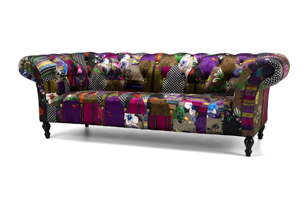 Patchwork 3 Seater Settee