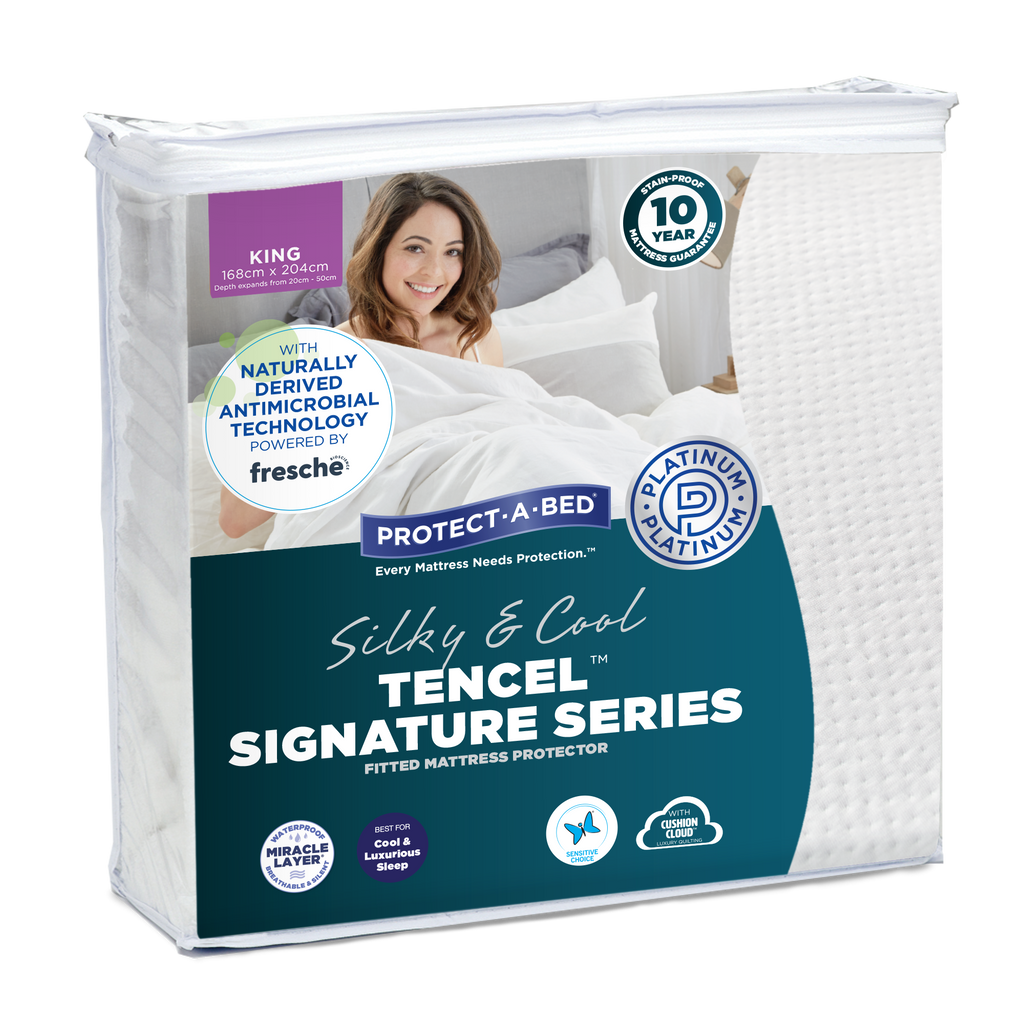 Signature Tencel Fitted Mattress Protector - King