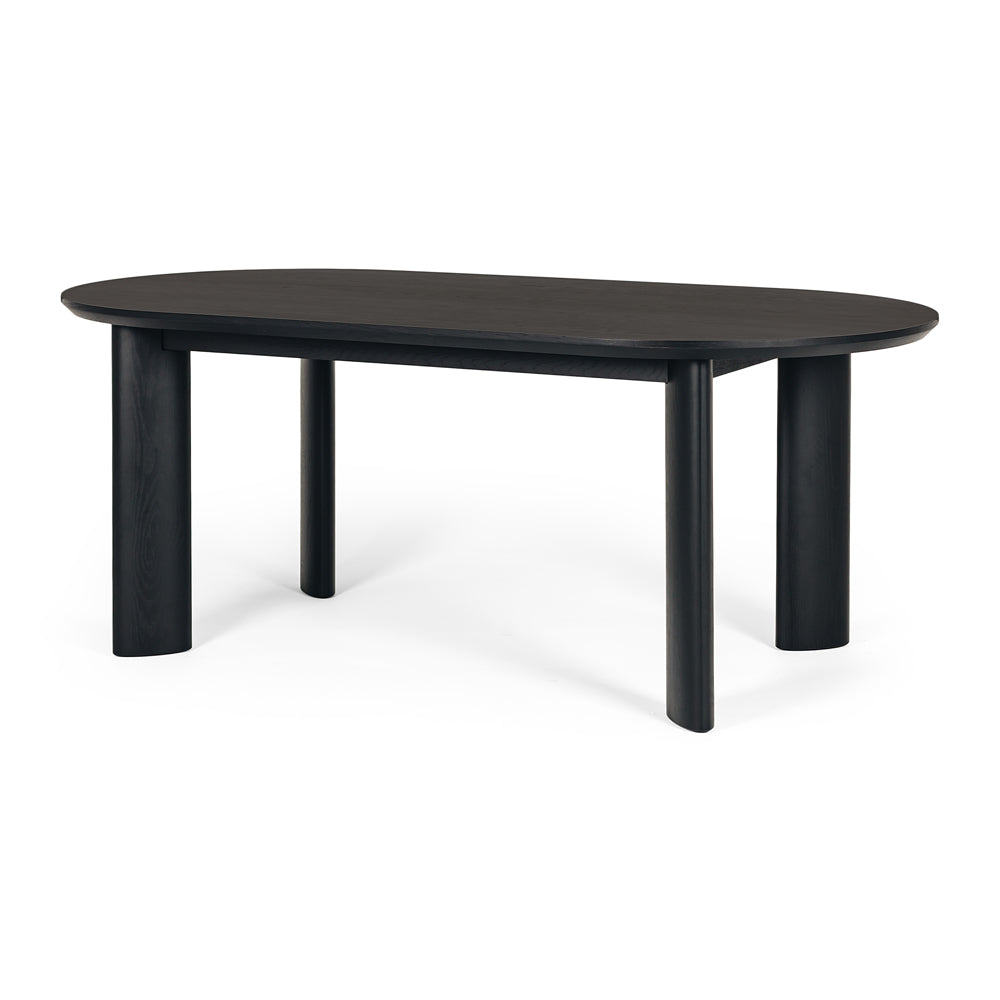 Kontur Dining Table Black - 200 x 100