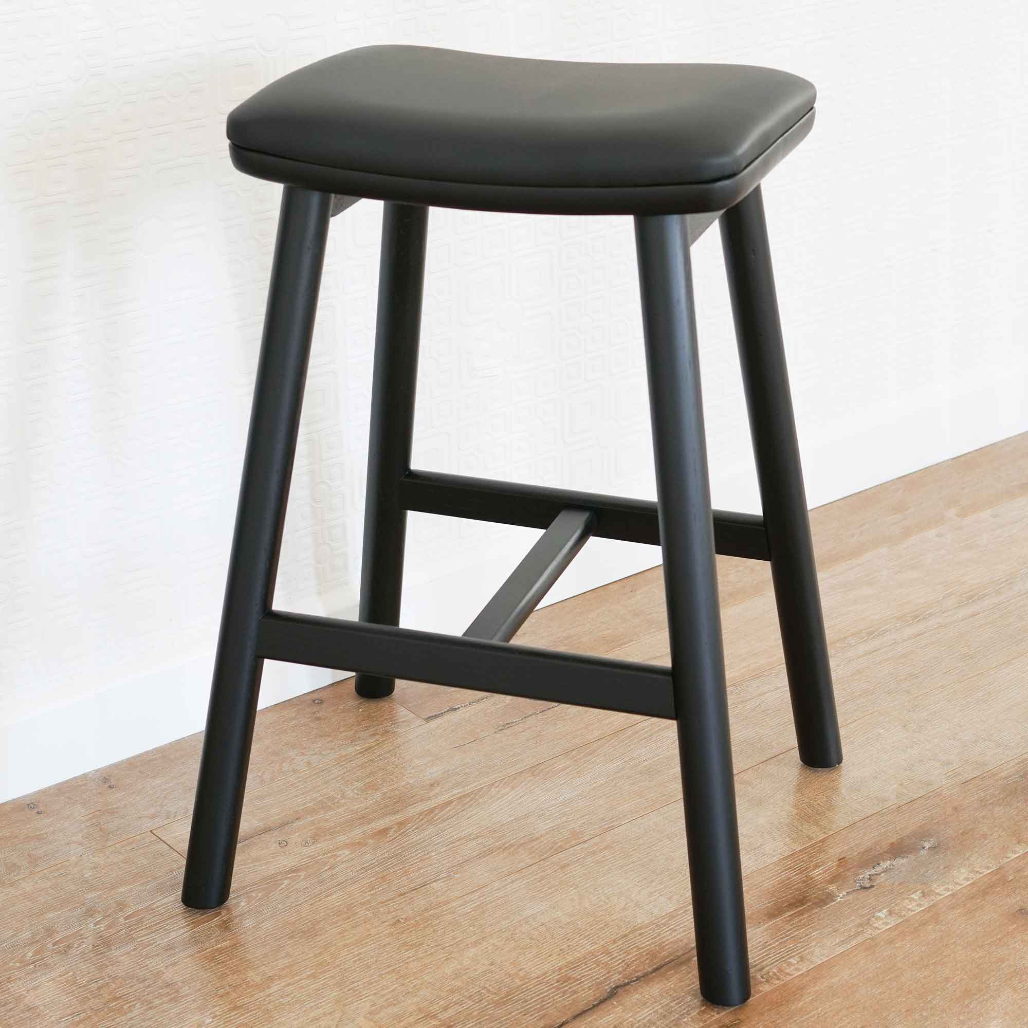 Hue Barstool - Black Oak