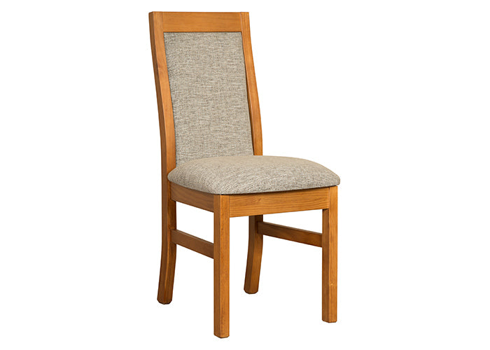 Charlton Padded Back  Dining Chairs - Jake Grey