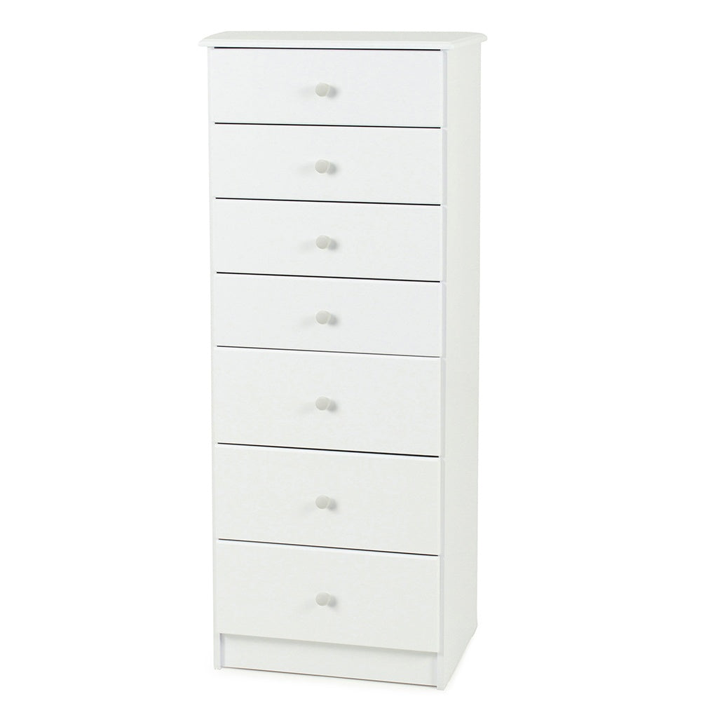 Pearl Bay 7 Drawer Lingerie - White