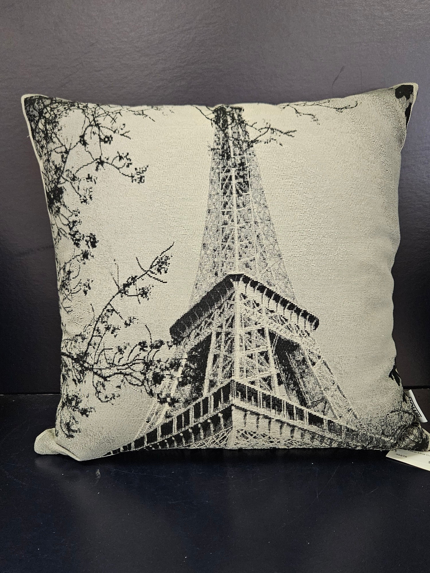 Eiffel Tower Love Cushion