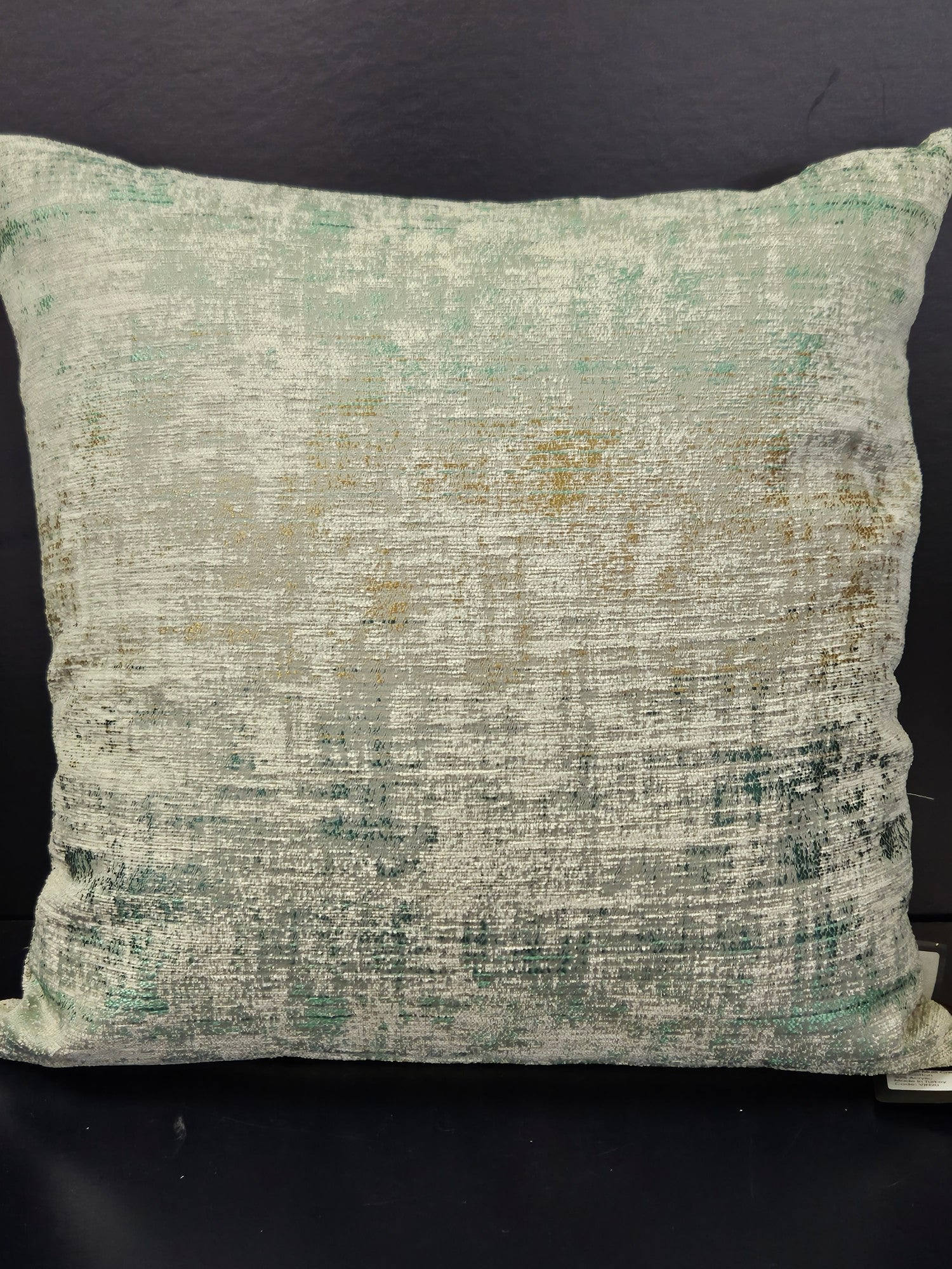 Vintage Multi Green/Gold Cushion