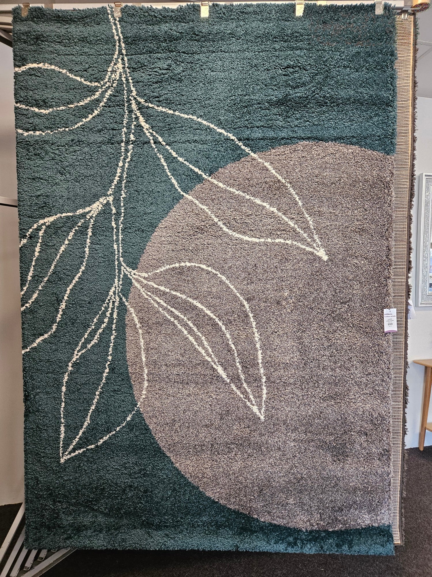 Lobelia Rug - 160 x 230 - Deep Teal