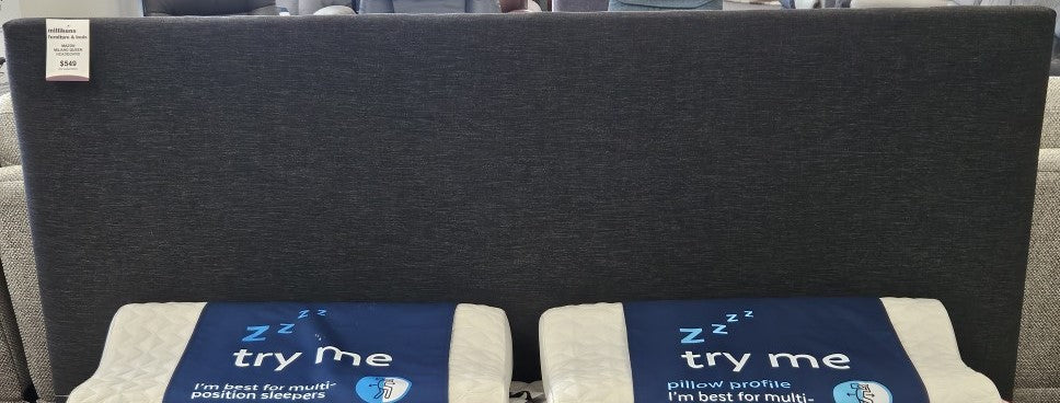 Milano Headboard - Key Largo Ebony