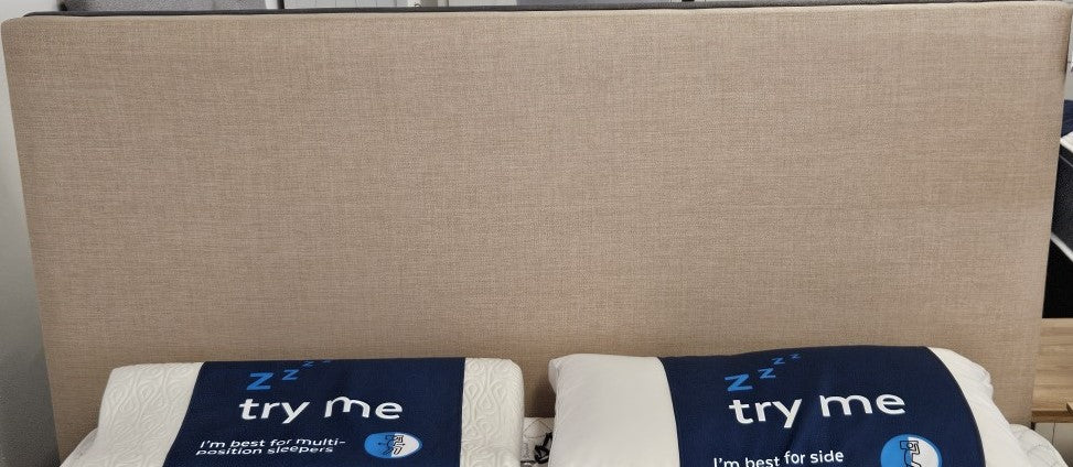 Oslo Headboard - Geneva Parchment