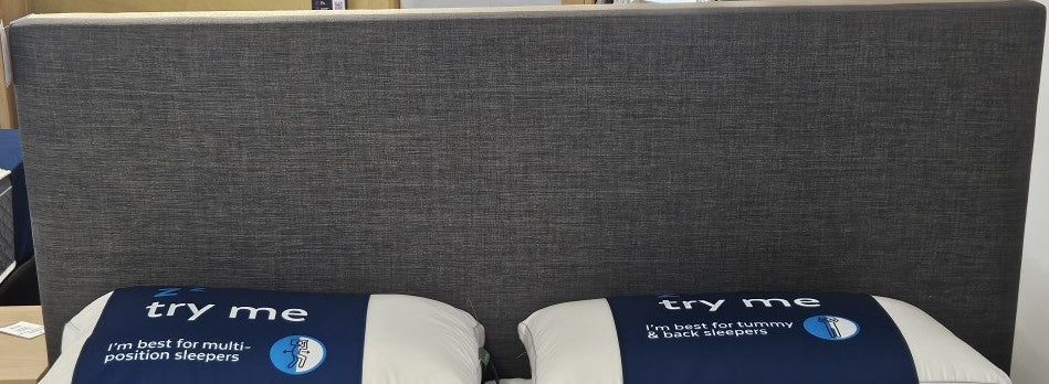 Oslo Headboard - Geneva Smoke