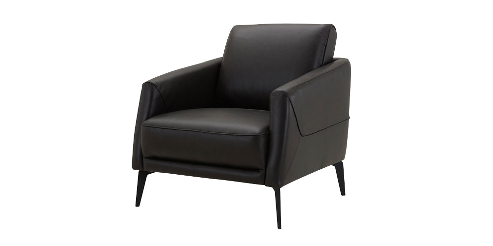 Aspen Armchair - Bendigo Ash Leather