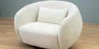 Miller Swivel Armchair - August Pearl