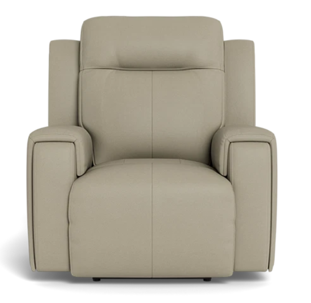 United Power Recliner with Adj Lumbar - Cat 15 Andros Cloud