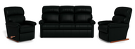 Eden 3+R+R - Black Leather