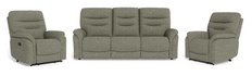 Oakland 3+1+1 Recliner Suite - Natural Beauty Olive