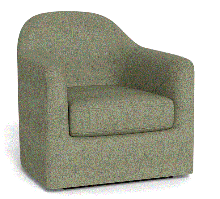 Dover Swivel Chair - Indulge Moss
