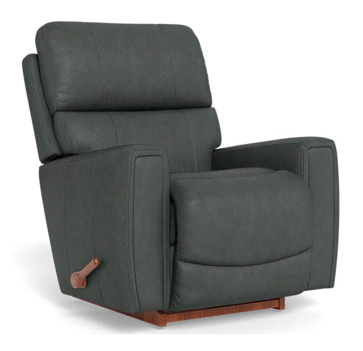Omaha La-Z-Boy - Bellingham Indigo Leather
