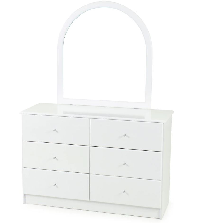 Pearl Bay 6 Drawer Duchess - White
