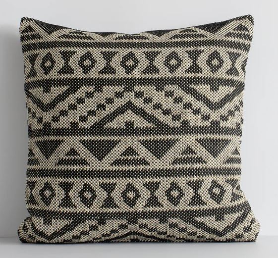 Sifisco Cushion - Black/Taupe - 50x50