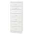 Pearl Bay 7 Drawer Lingerie - White